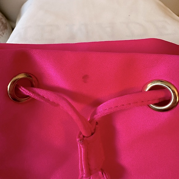 PRADA Hot Pink Drawstring Cosmetic Pouch - Picture 8 of 8
